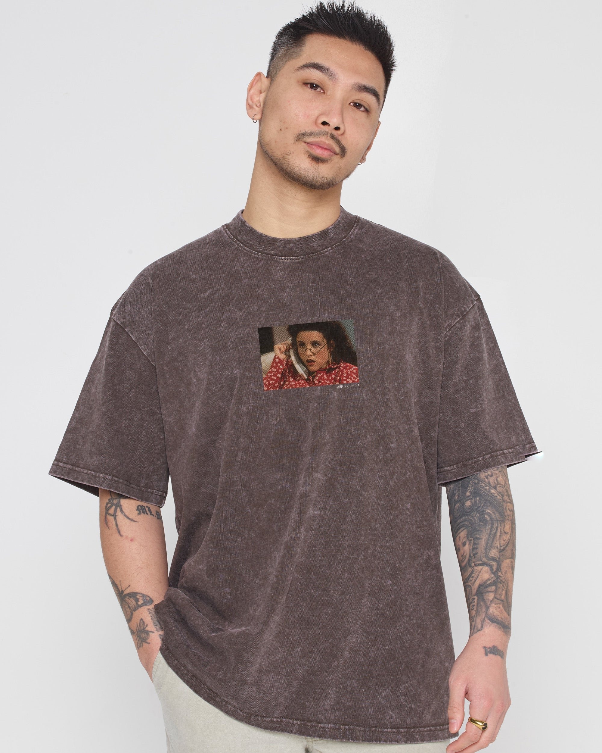 Who is This? Seinfeld Oversized Graphic Tee - Unisex 100% Combed Cotton