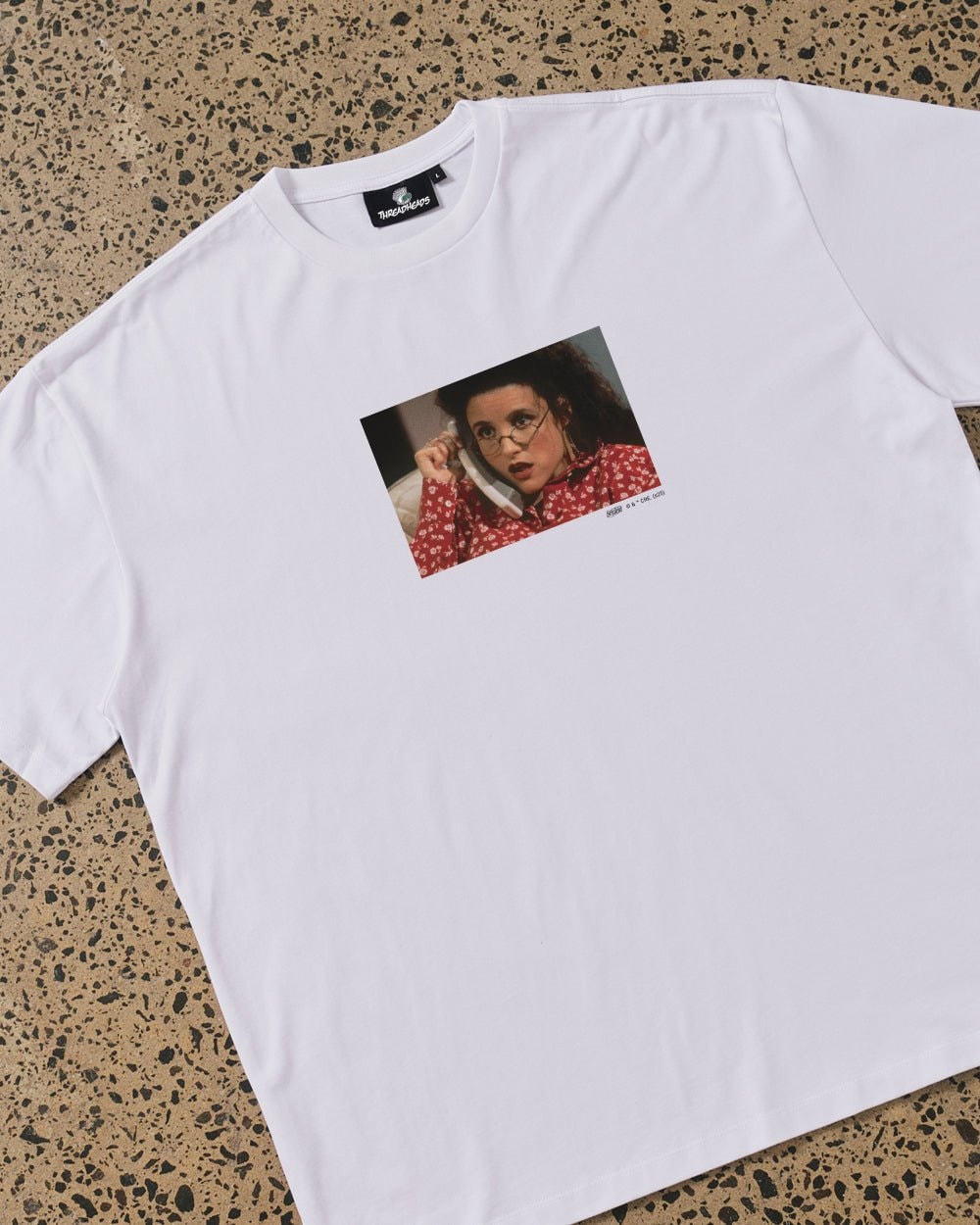Who is This? Seinfeld Oversized Graphic Tee - Unisex 100% Combed Cotton